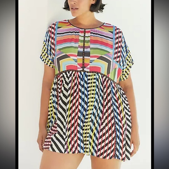 Anthropologie Conditions Apply Kynsa Tunic Sz S - Picture 5 of 10